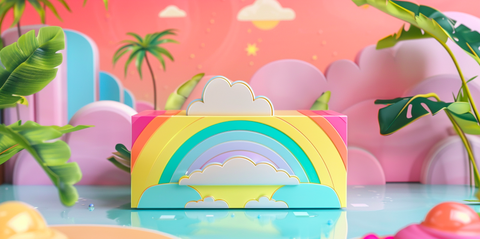 彩虹元素在包装设计中的独特魅力