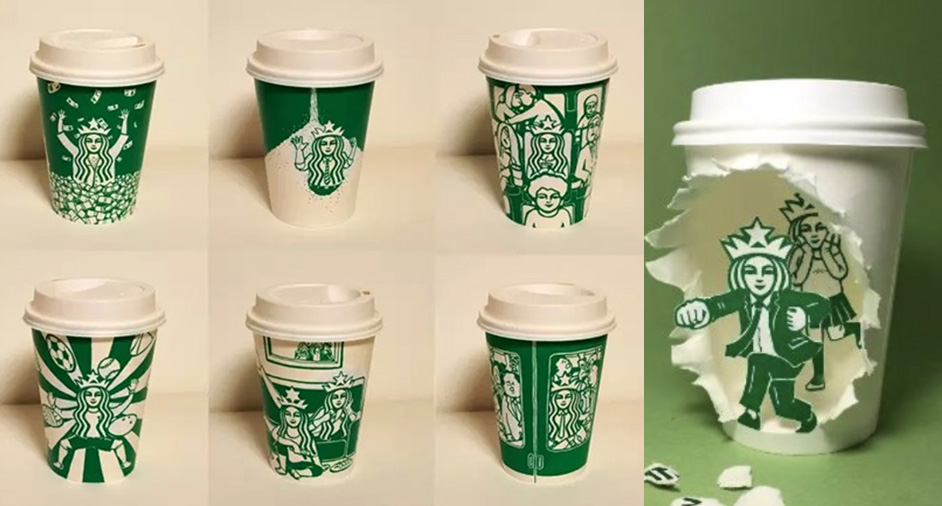 从Starbucks手绘纸杯竞赛活动，看UGC成功的秘诀!